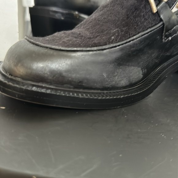 Bijou Black Loafers w/Silver Tone Hardware - Picture 10 of 10